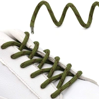 GRAH SANGRAH® (2 Pair) Shoelaces for Hiking Shoes, Outdoor Walking Sneakers, Outdoor Hiking, Climbing, Basketball, Work Boot, Running , Sport Shoes - 120 cm, Army Green Brown